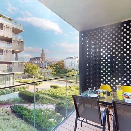 Apartament Z Tarasem I Widokiem Na Rzeke Wroapart-Pl - Apartment With Terrace And River View Wroapart Вроцлав Екстериор снимка